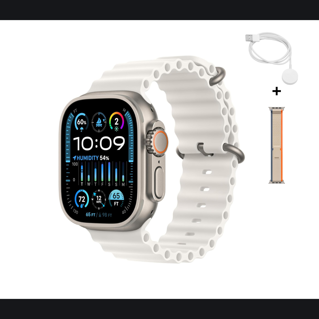 Montre Connectée Bluetooth, 49mm Compatible iPhone & Android, Appels et Notification PRO MAX 2 +